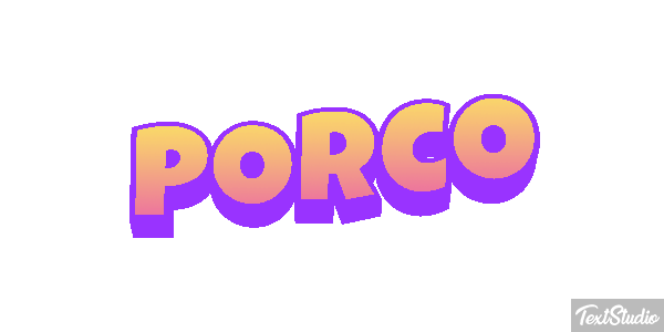 Porco Efekt tekstowy