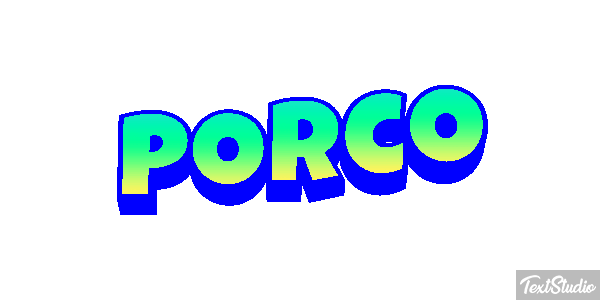 Porco Efekt tekstowy