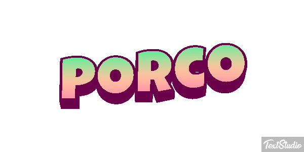 Porco Efekt tekstowy