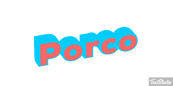 Porco Efekt tekstowy