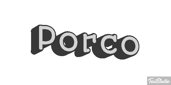 Porco Efekt tekstowy