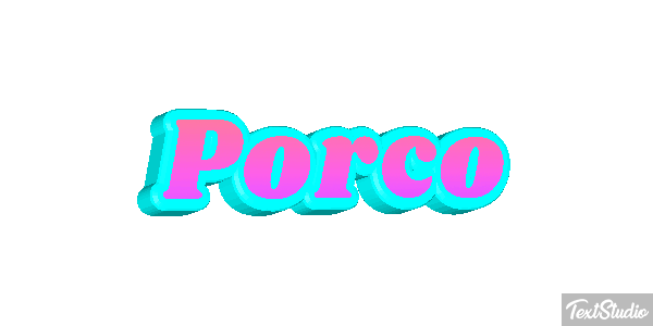 Porco Efekt tekstowy