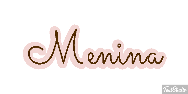 Menina Text effect