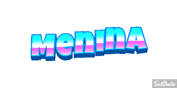 Menina Text effect