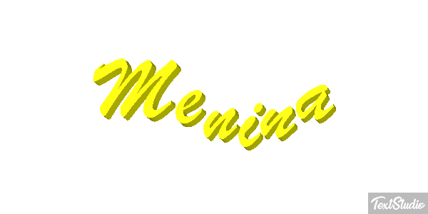 Menina Text effect
