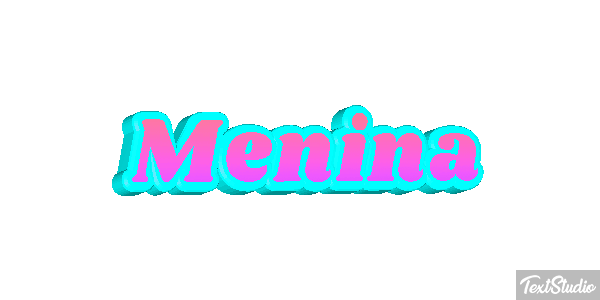 Menina Text effect