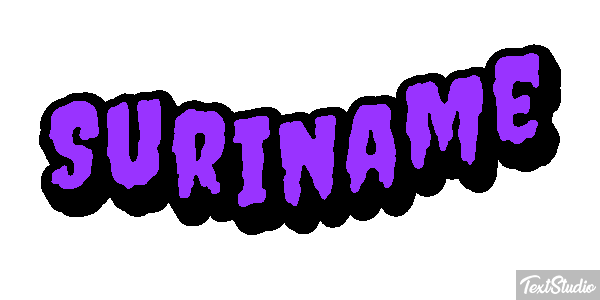Suriname Text effect
