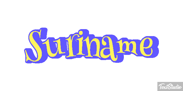 Suriname Text effect