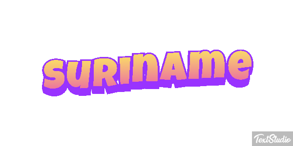 Suriname Text effect