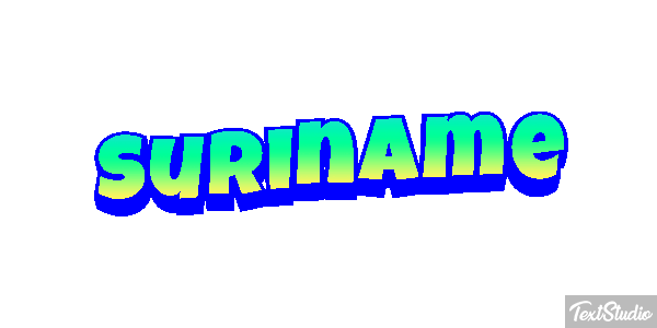 Suriname Text effect