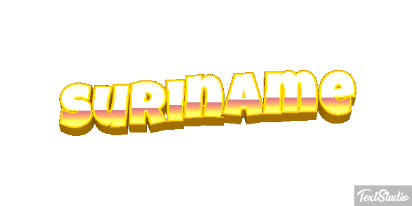 Suriname Text effect