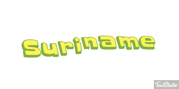 Suriname Text effect
