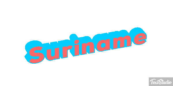 Suriname Text effect