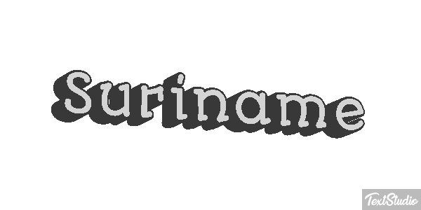 Suriname Text effect