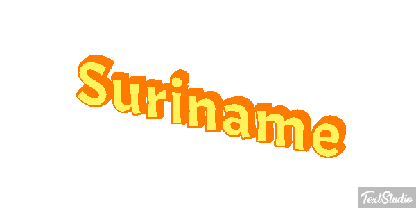 Suriname Text effect