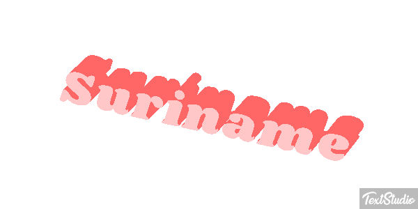 Suriname Text effect