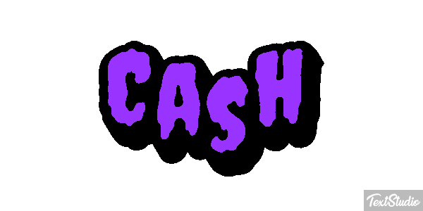 Cash Text effect