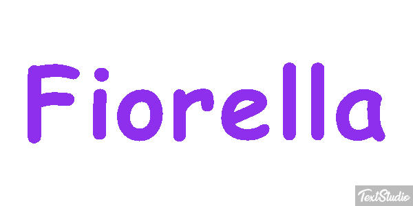 Fiorella Effetto testo