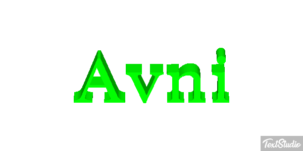 Avni Texteffekt