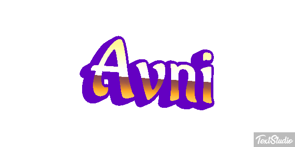 Avni Texteffekt