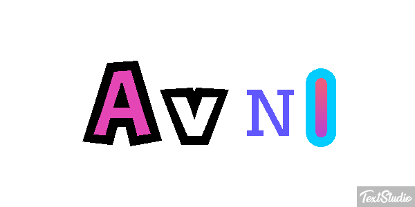Avni Texteffekt