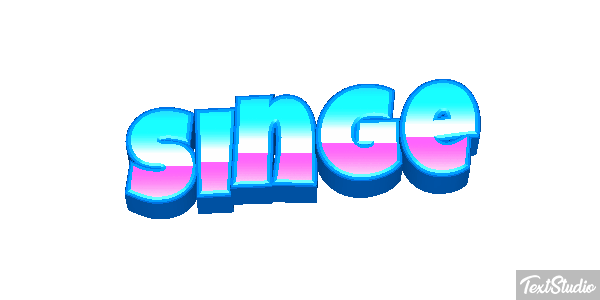 Singe Effet de texte