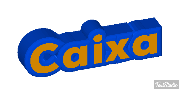 Caixa Efecto de texto