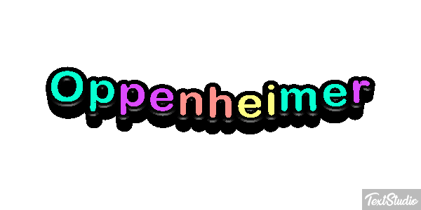 Oppenheimer Efeito do texto