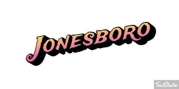 Jonesboro Effetto testo