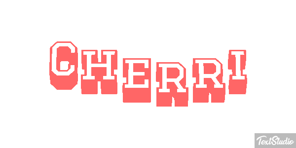 Cherri Text effect