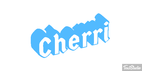 Cherri Text effect