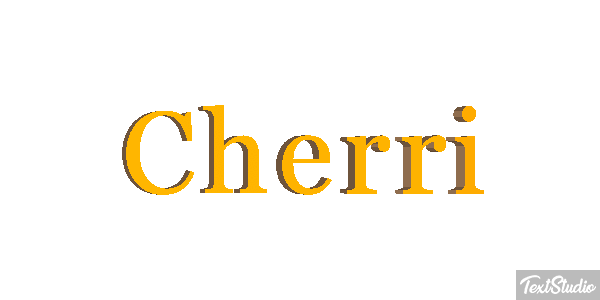 Cherri Text effect