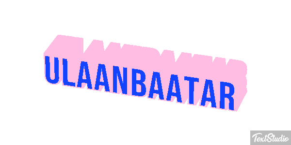 Ulaanbaatar Efekt tekstowy