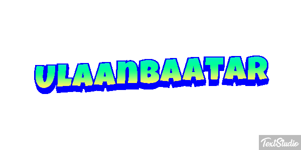 Ulaanbaatar Efekt tekstowy
