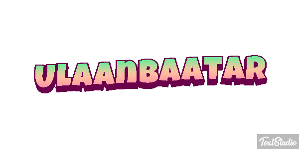 Ulaanbaatar Efekt tekstowy