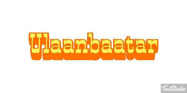 Ulaanbaatar Efekt tekstowy