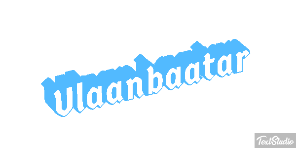 Ulaanbaatar Efekt tekstowy