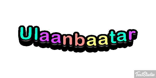 Ulaanbaatar Efekt tekstowy