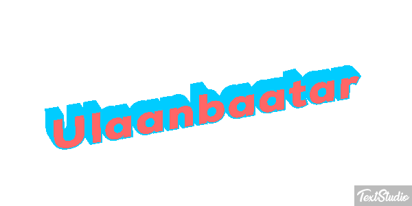 Ulaanbaatar Efekt tekstowy