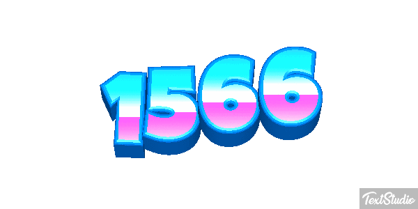 1566 Text effect