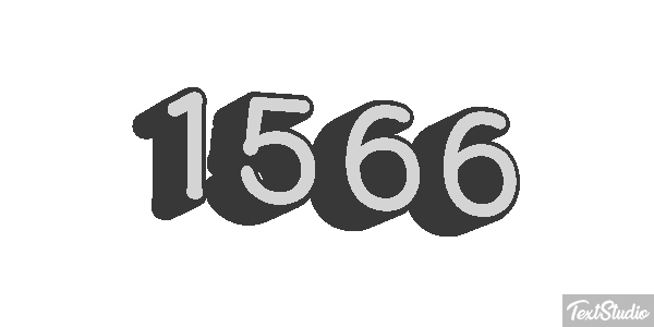 1566 Text effect