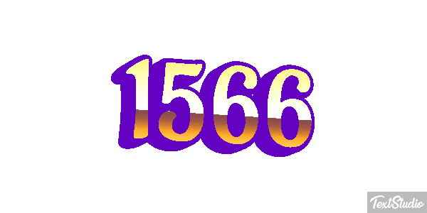 1566 Text effect