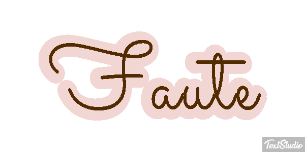Faute Effet de texte