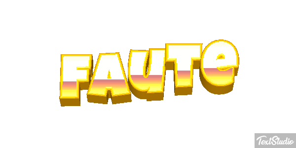 Faute Effet de texte