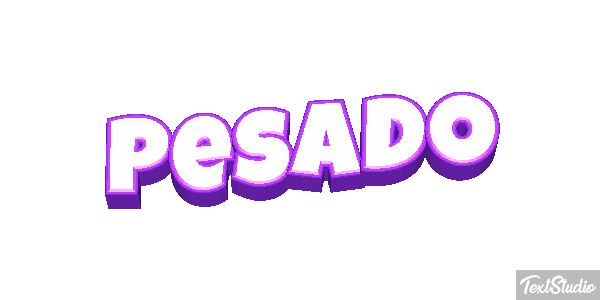 Pesado Efeito do texto