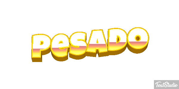 Pesado Efeito do texto