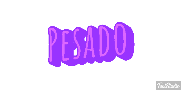 Pesado Efeito do texto