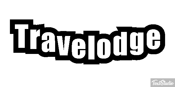 Travelodge Efeito do texto