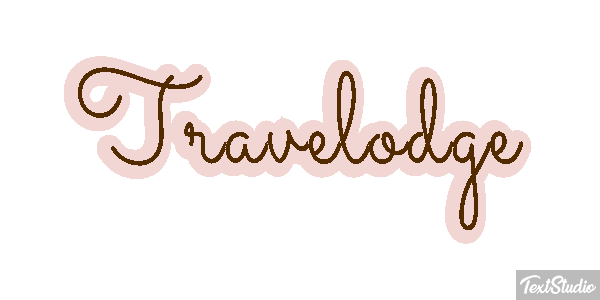 Travelodge Efeito do texto
