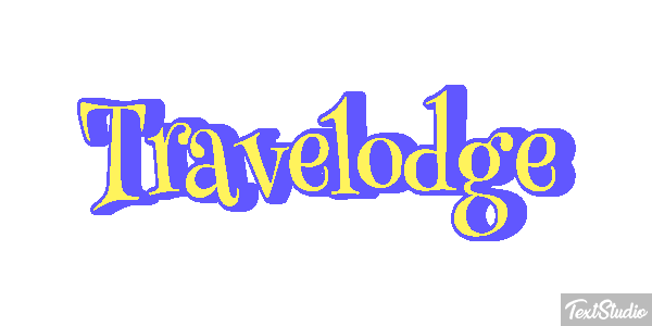 Travelodge Efeito do texto